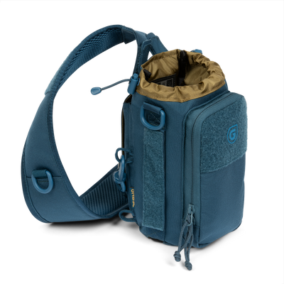 Grayl® Transport Water Bottle Sling (Empty) - 1.7L / Standard View / Wander Blue