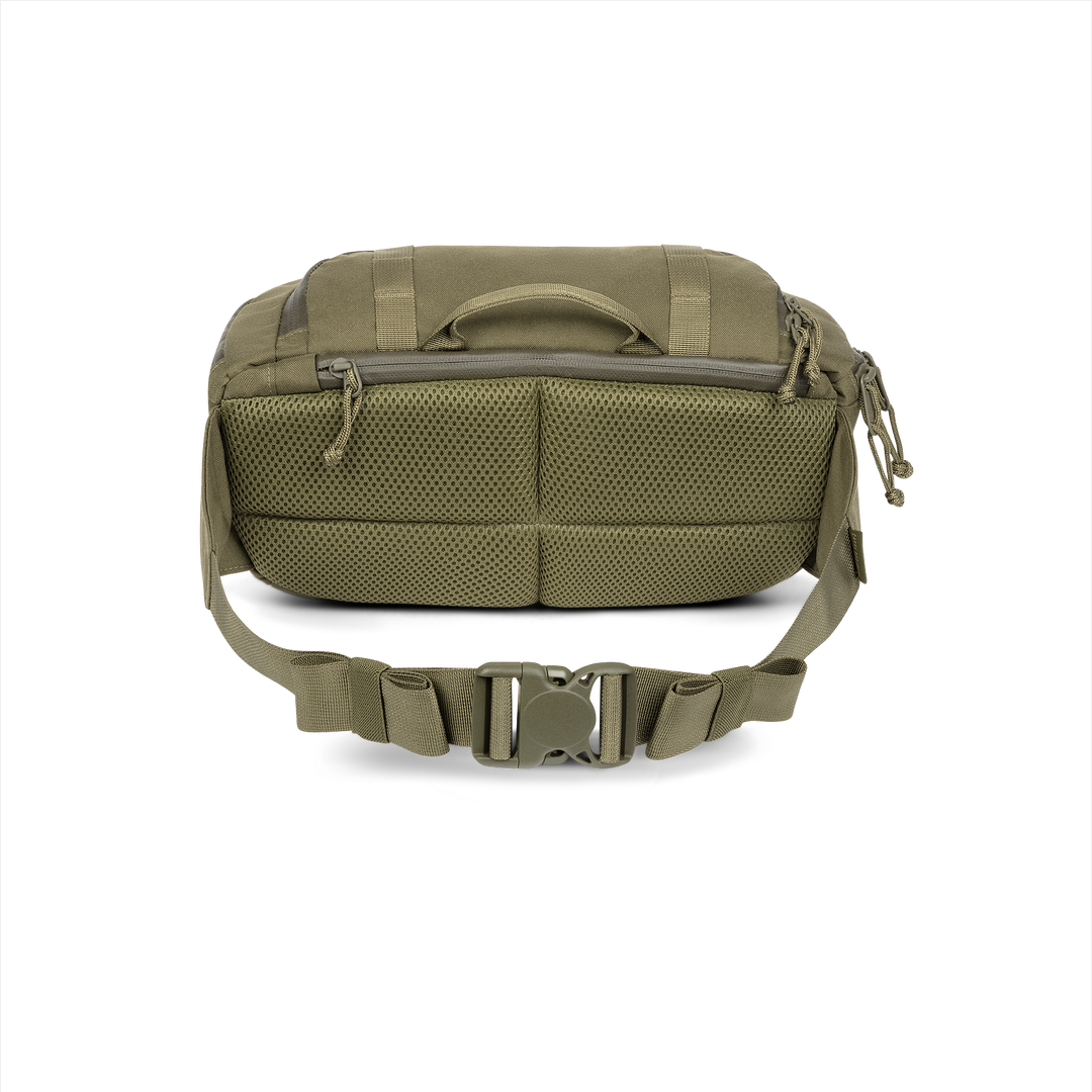 Grayl® Transport Hip Pack - 4L / Back View / Olive Drab