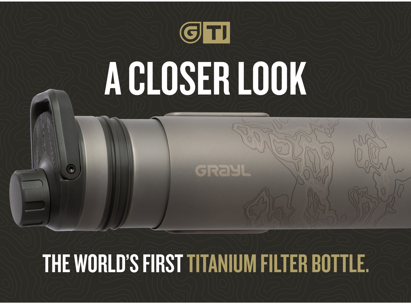 Take a deep dive into the parts that make up the UltraPress Titanium Filter Bottle.