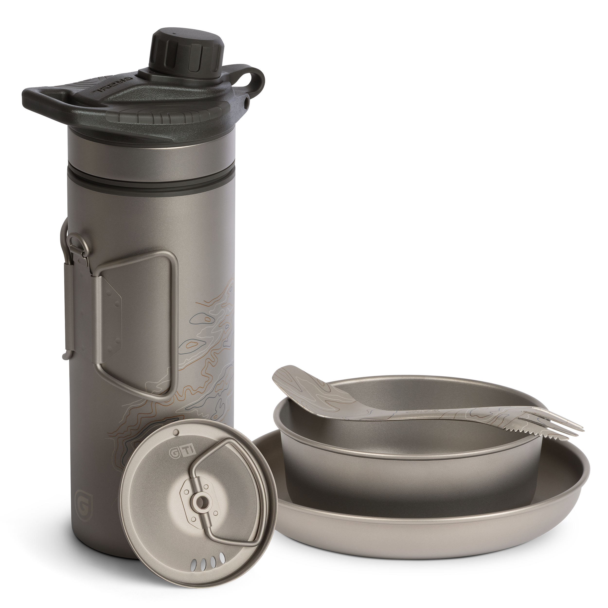 GeoPress® Ti Purifier & Dining Set Bundle – GRAYL®