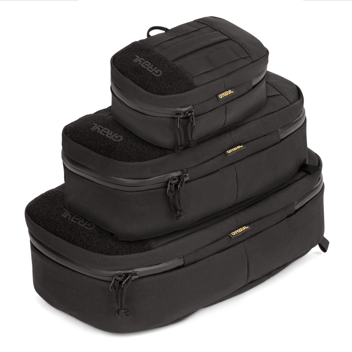Grayl® Mission Packing Carry Pouch - Bundle / Standard View / Covert Black
