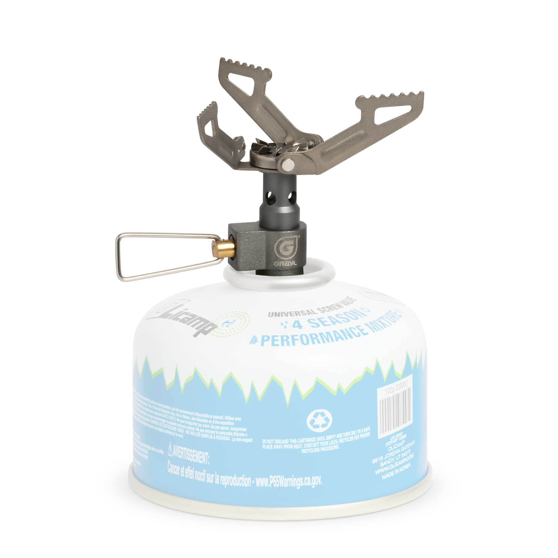 Isobutane Fuel Canister Backpack Stove Fuel Jet Boil MSR IsoPro