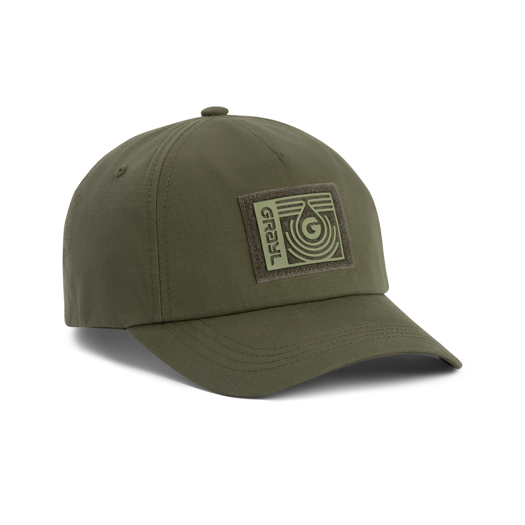 Tactical Ripstop Cotton Droplet Hat / Standard View / Olive Drab