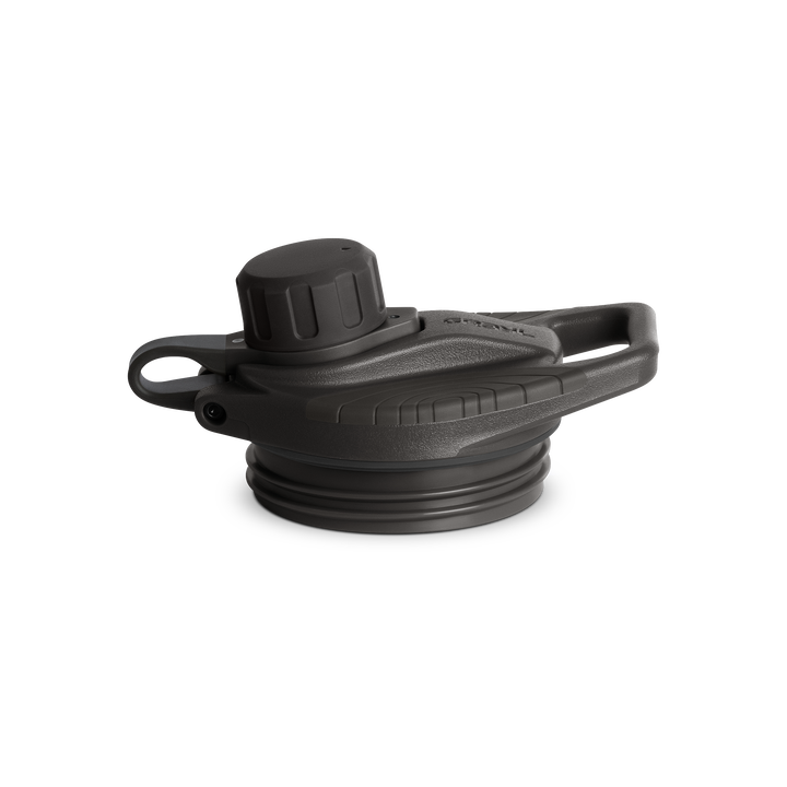 Grayl® GeoPress Titanium Replacement Drink-Thru Cap | Side View / Covert Black