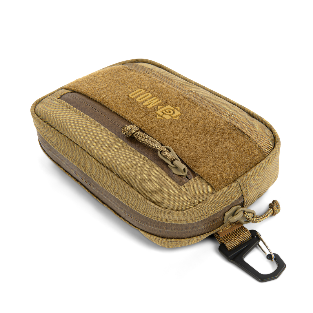 Grayl® G-Mod Flat Molle Pouch - L / Standard View / Coyote Brown