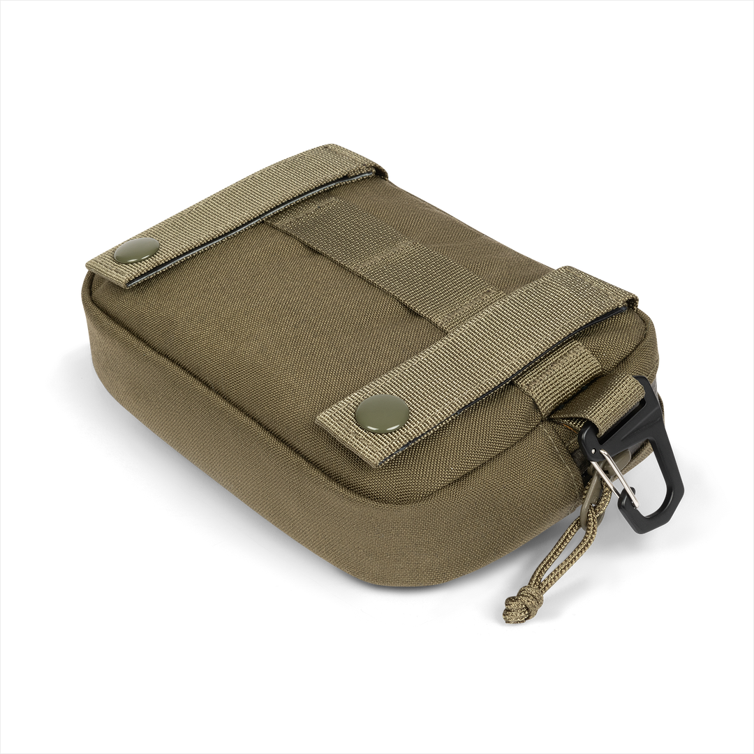 Grayl® G-Mod Flat Molle Pouch - L / Backside View / Olive Drab