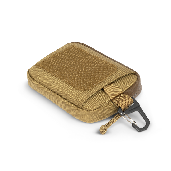 Grayl® G-MOD Flat Pouch - Medium / Back View Velcro / Coyote Brown