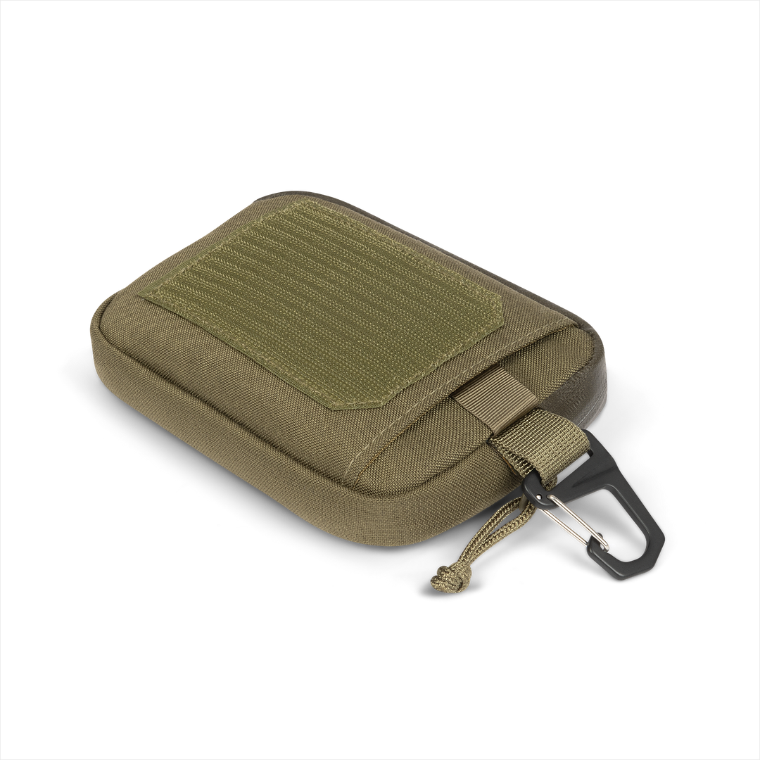 Grayl® G-MOD Flat Pouch - Medium / Back View Velcro / Olive Drab