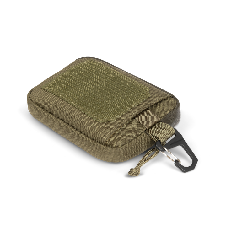 Grayl® G-MOD Flat Pouch - Medium / Back View Velcro / Olive Drab