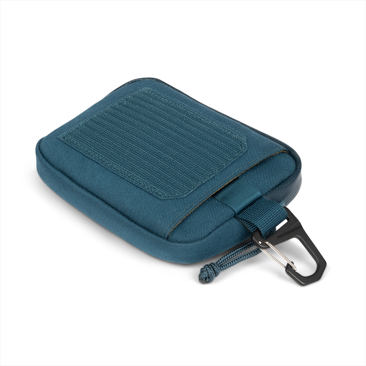 Grayl® G-MOD Flat Pouch - Medium / Back View Velcro / Wander Blue