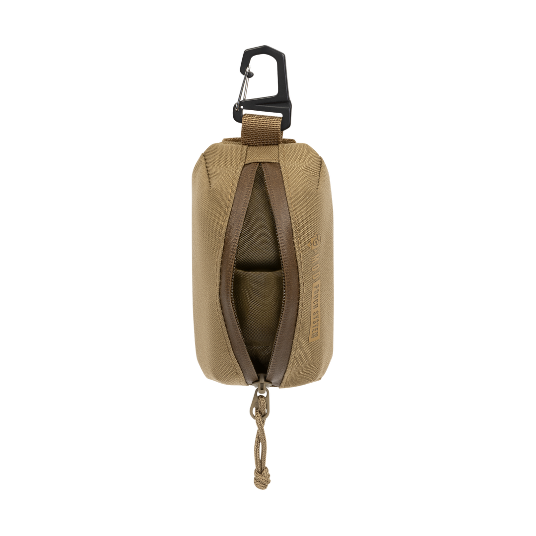 Grayl® G-MOD Pod Pouch System - Medium / Front View Open / Coyote Brown