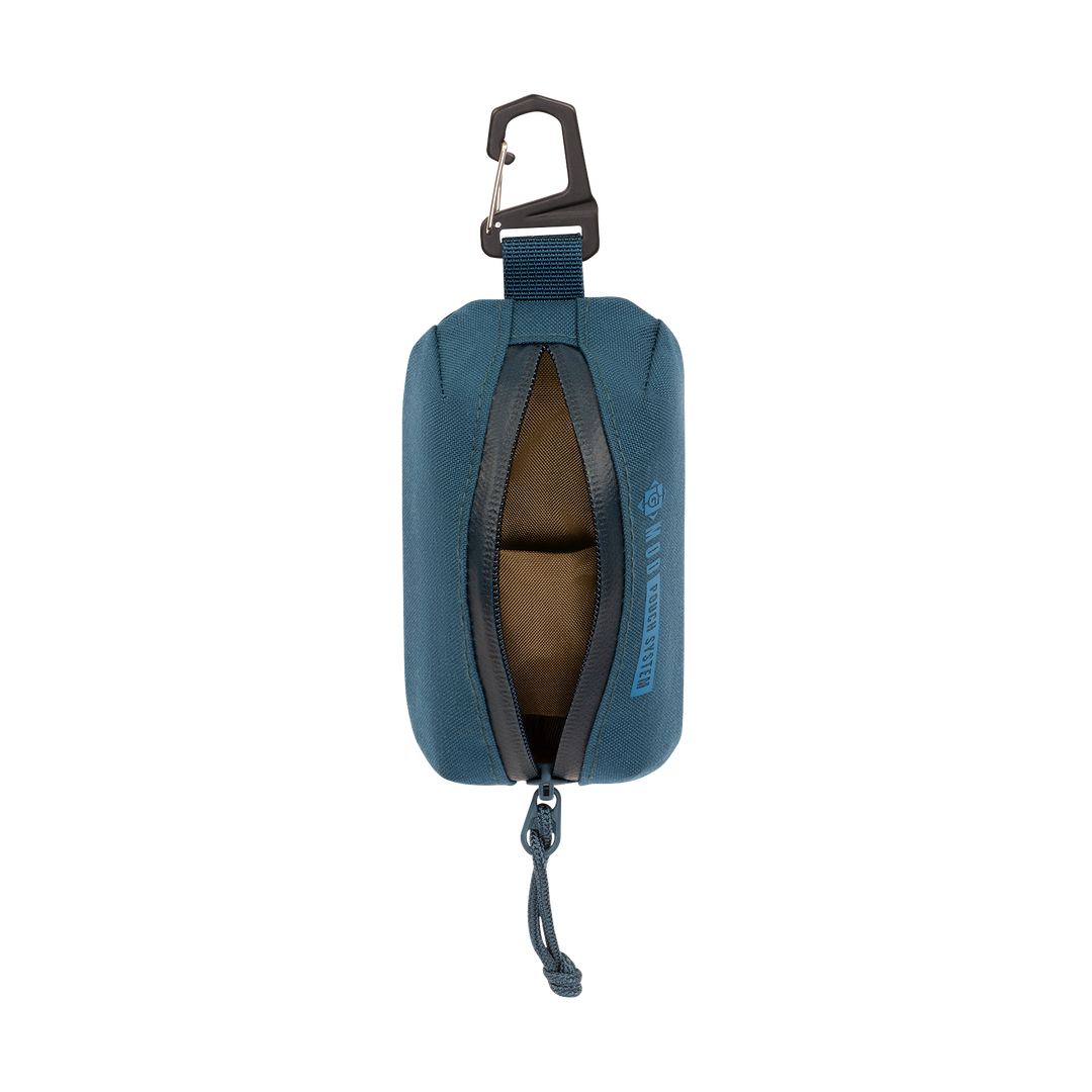 Grayl® G-MOD Pod Pouch System / Front View Open / M / Wander Blue