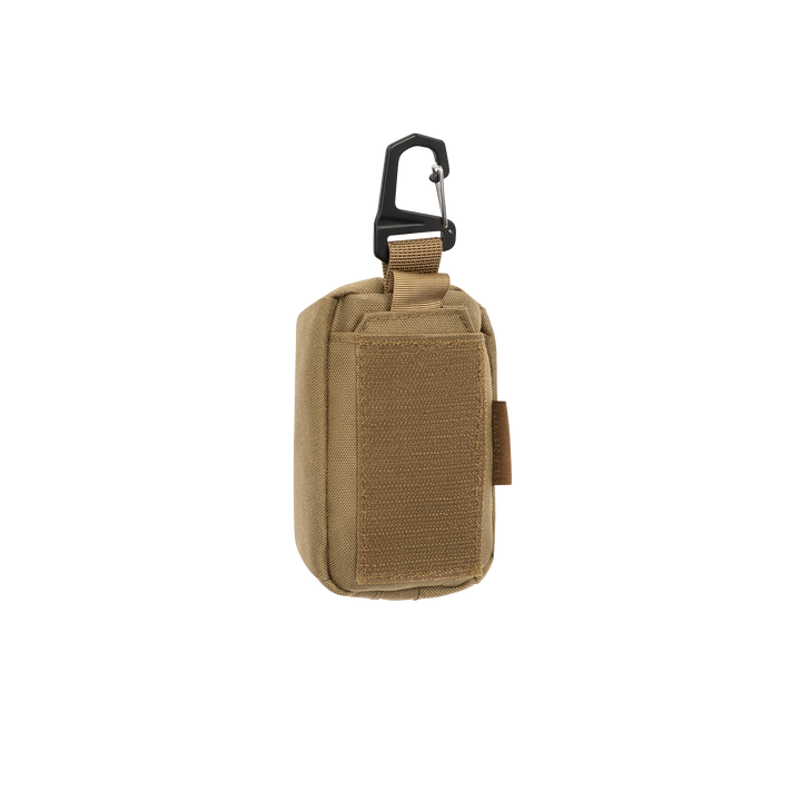 Grayl® G-MOD Pod Pouch System - Small / Back View Velcro / Coyote Brown