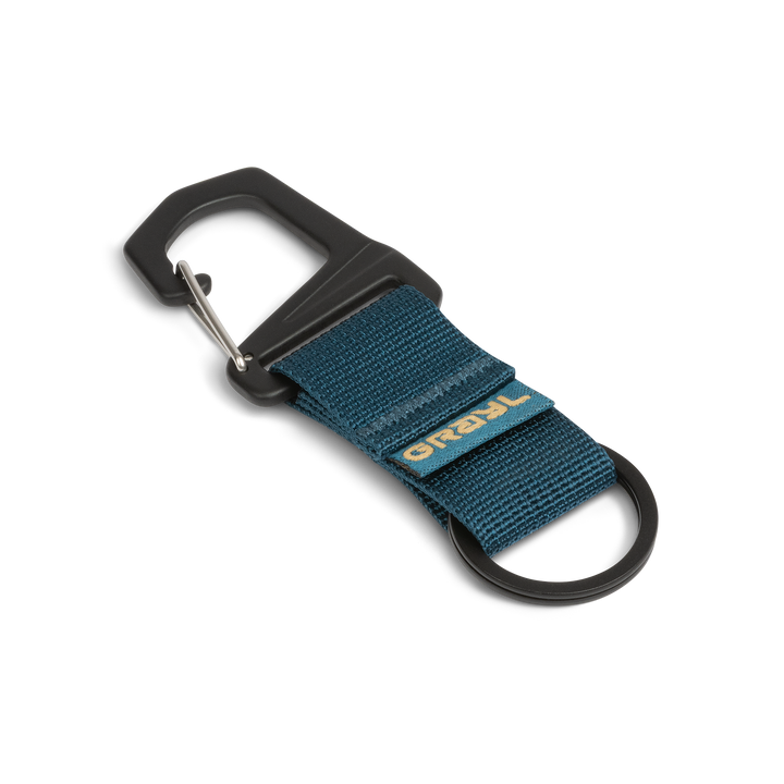 Grayl G-Ring Custom Key Ring with Trimmer Clip / Standard View / Wander Blue