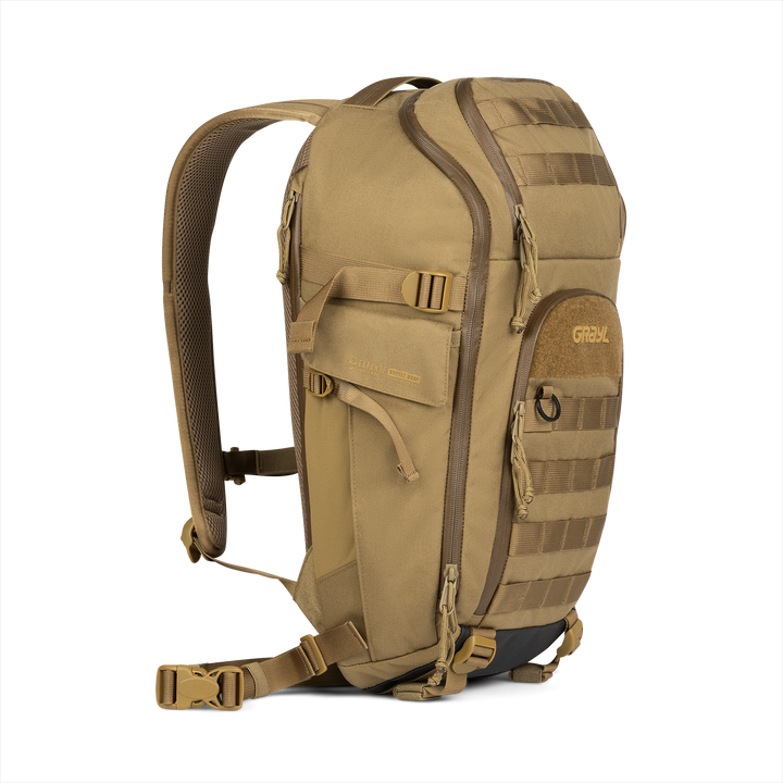 Grayl® Mission Expanse Backpack - 25L / Standard View / Coyote Brown