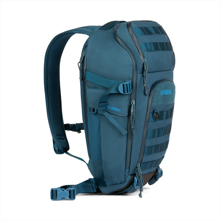 Grayl® Mission Expanse Backpack - 25L / Standard View / Wander Blue