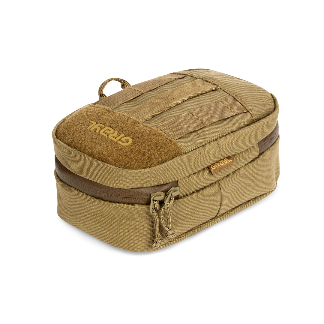Grayl® Mission Packing Carry Pouch - Small / Standard View / 3L / Coyote Brown