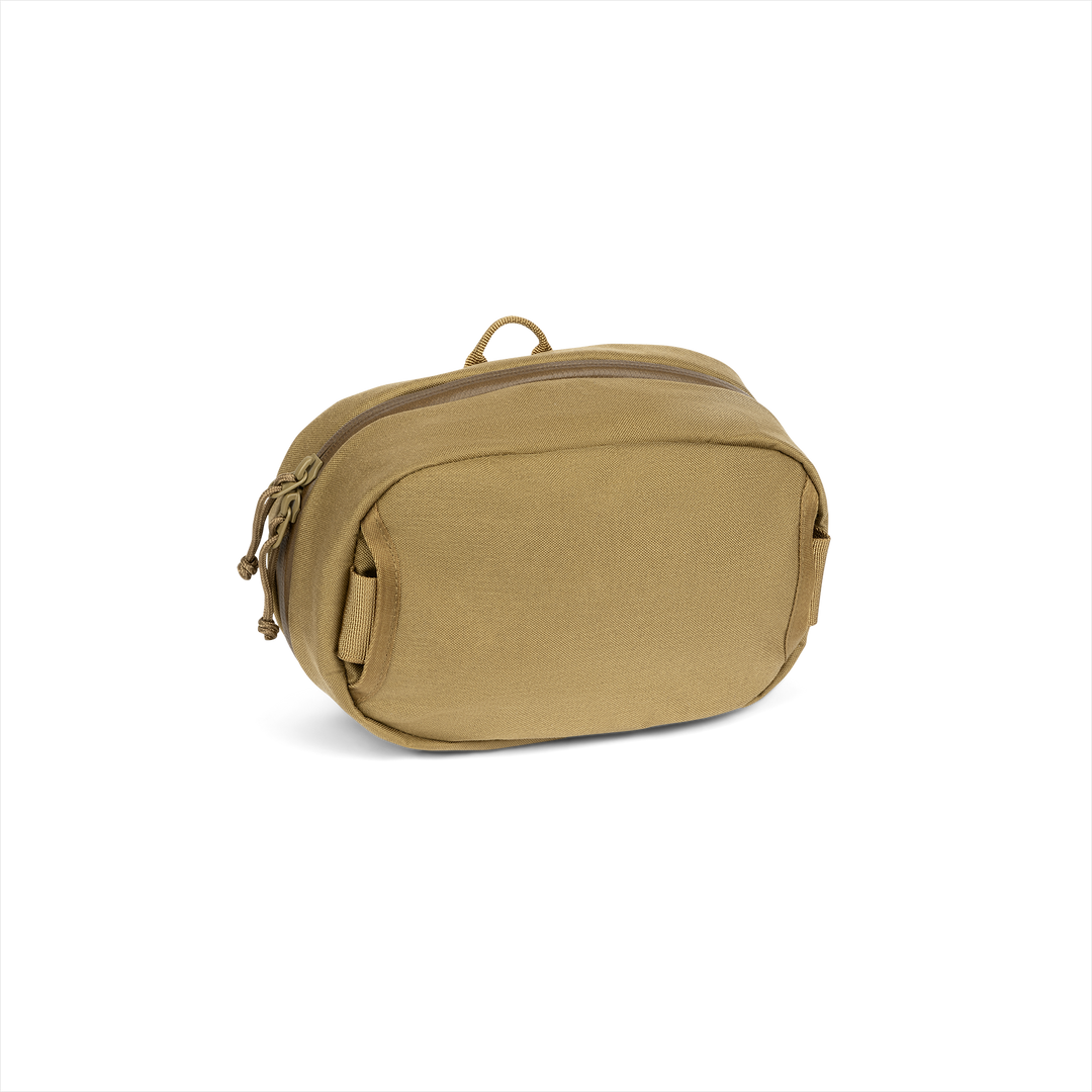 Grayl® Mission Packing Carry Pouch - Small / Stowed Strap View / 3L / Coyote Brown