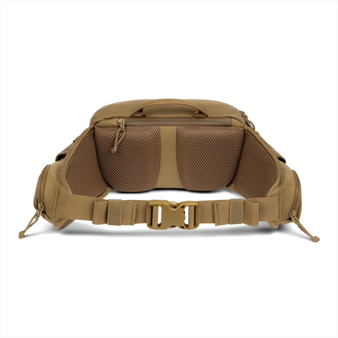 Grayl® Mission Hip Pack - 2L / Back View / Coyote Brown