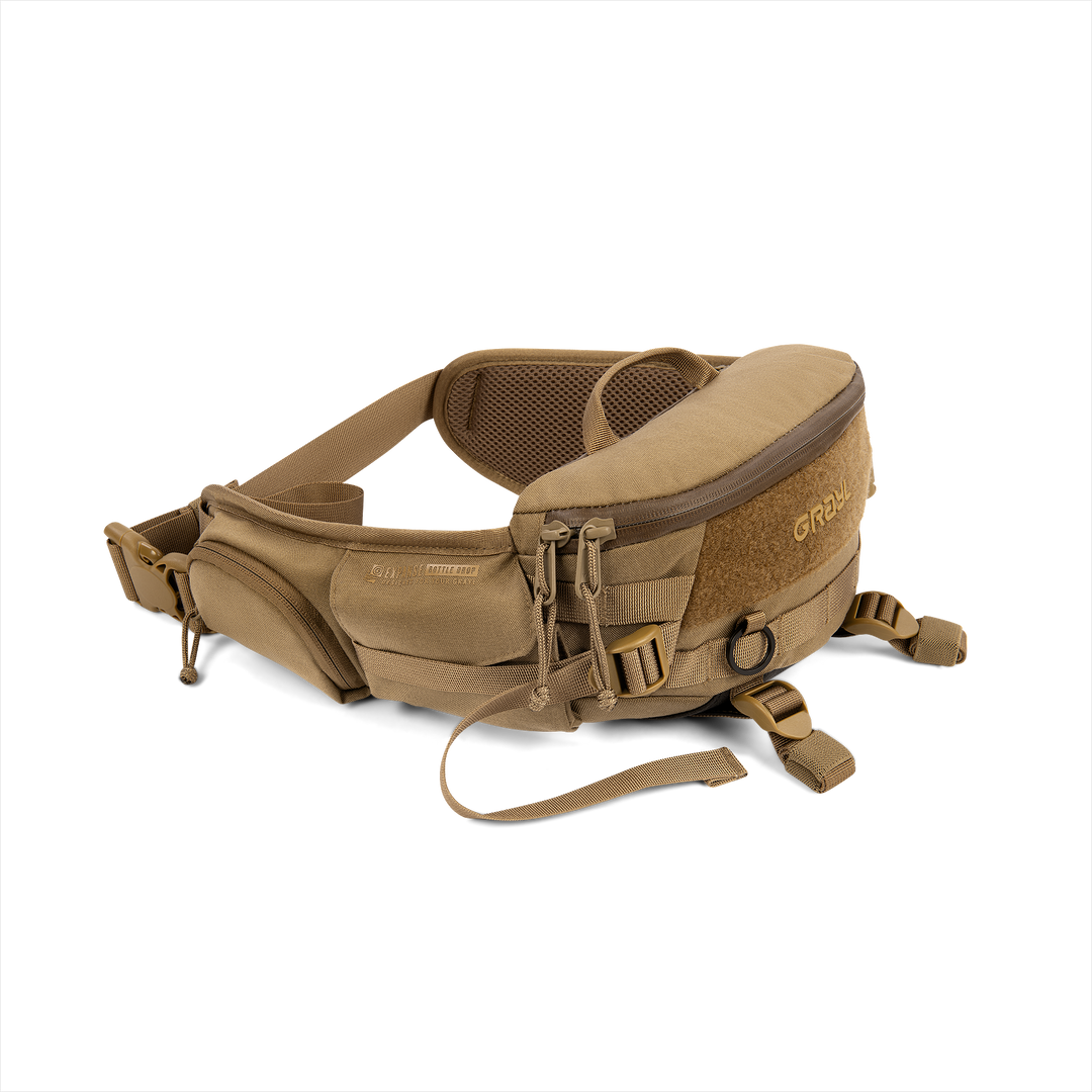 Grayl® Mission Hip Pack - 2L / Standard View / Coyote Brown