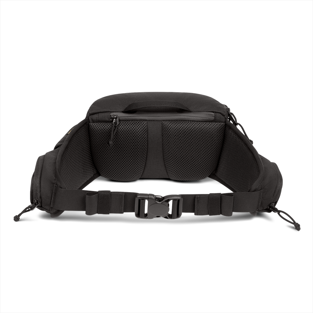 Grayl® Mission Hip Pack - 2L / Back View / Covert Black