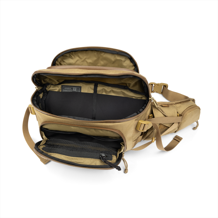 Grayl® Mission EXP Hip Pack - 4.5L / Open View / Coyote Brown