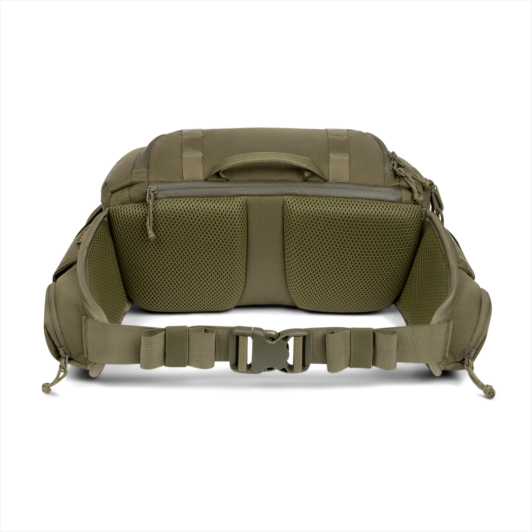 Grayl® Mission EXP Hip Pack - 4.5L / Back View / Olive Drab