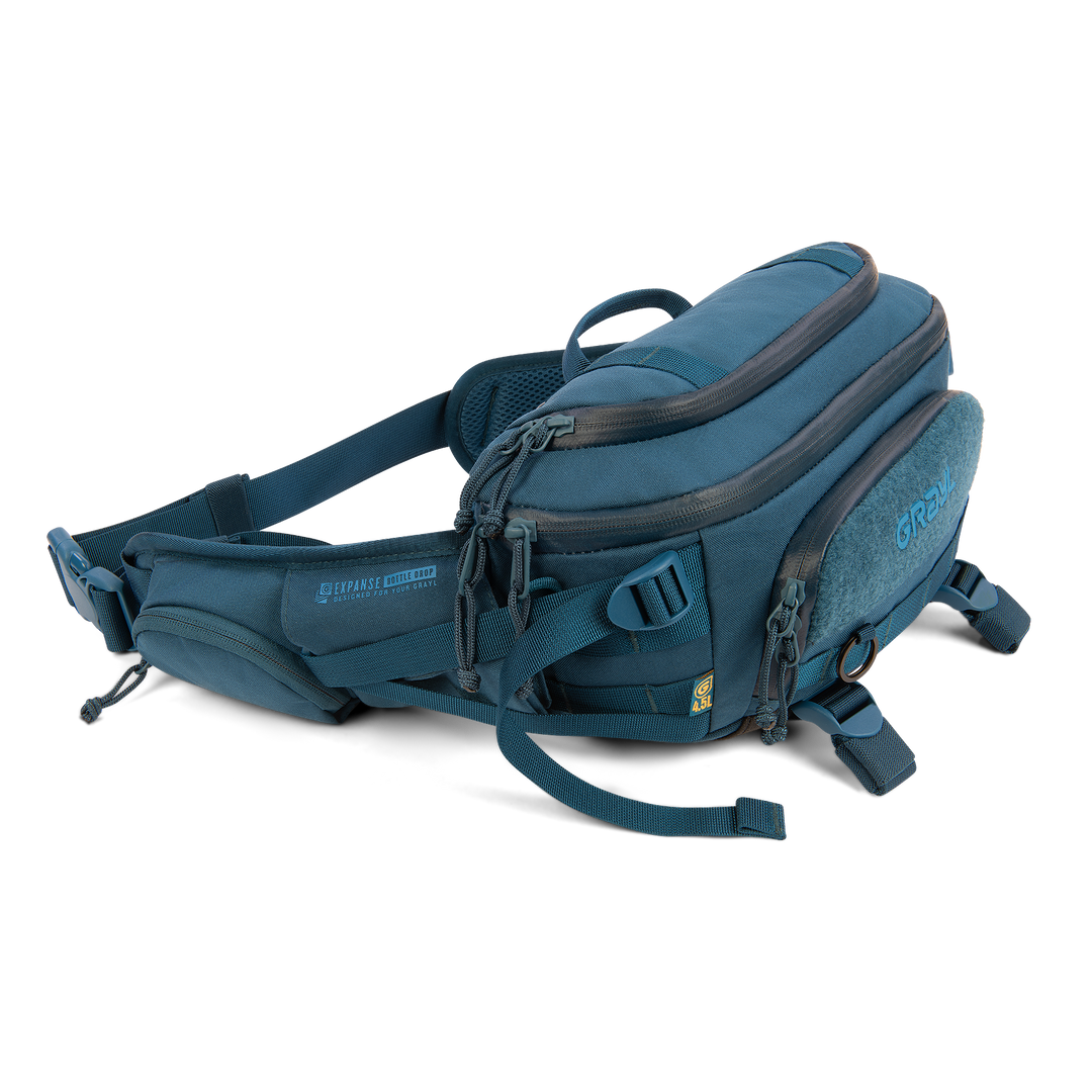 Grayl® Mission EXP Hip Pack - 4.5L / Standard View / Wander Blue