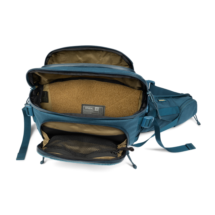 Grayl® Mission EXP Hip Pack - 4.5L / Open View / Wander Blue