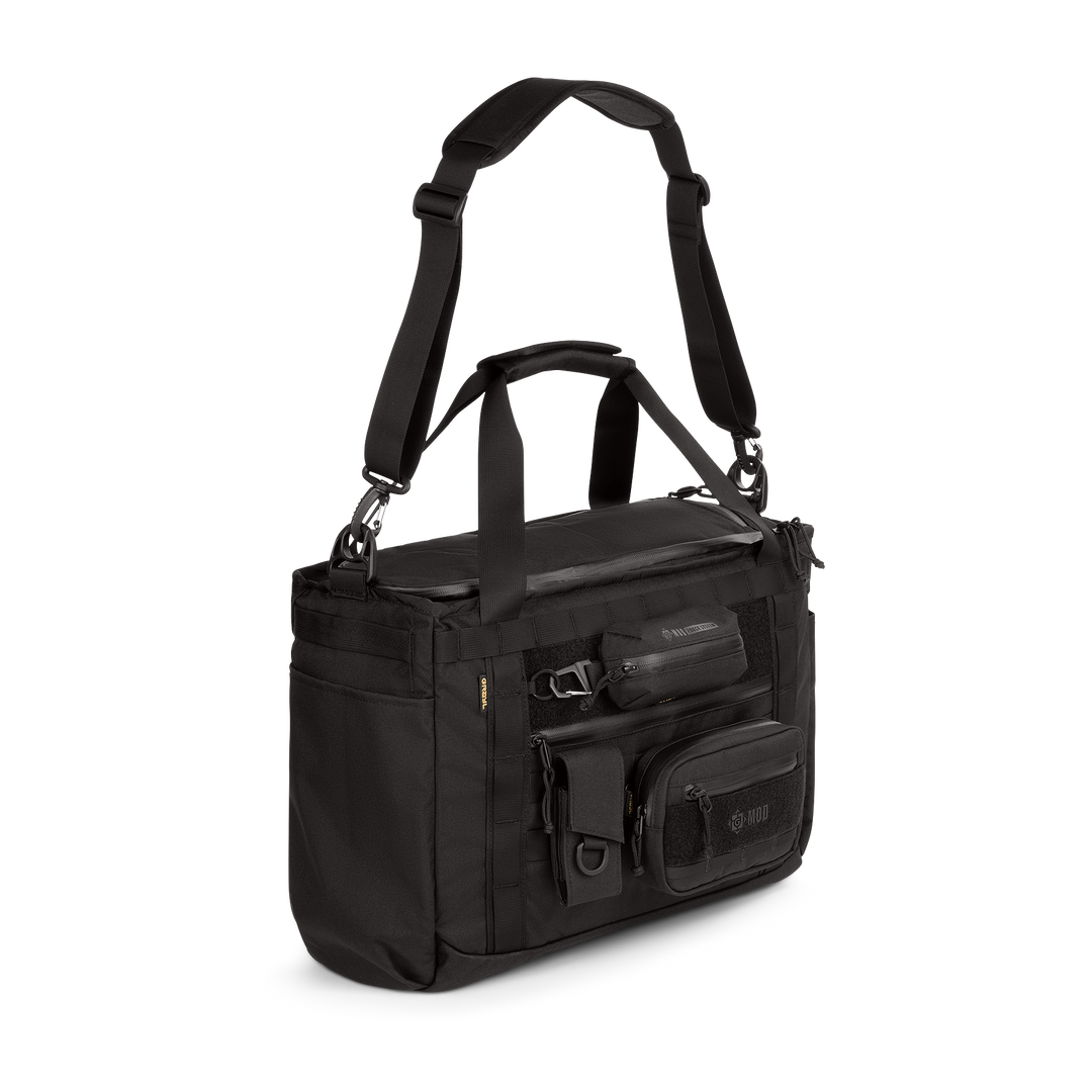 Grayl® Mission Tote - 32L / Standard View with G-Mods / Covert Black