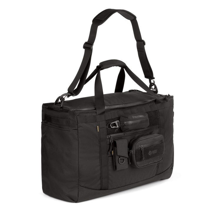 Grayl® Mission Tote - 58L / Standard View with G-Mods / Covert Black