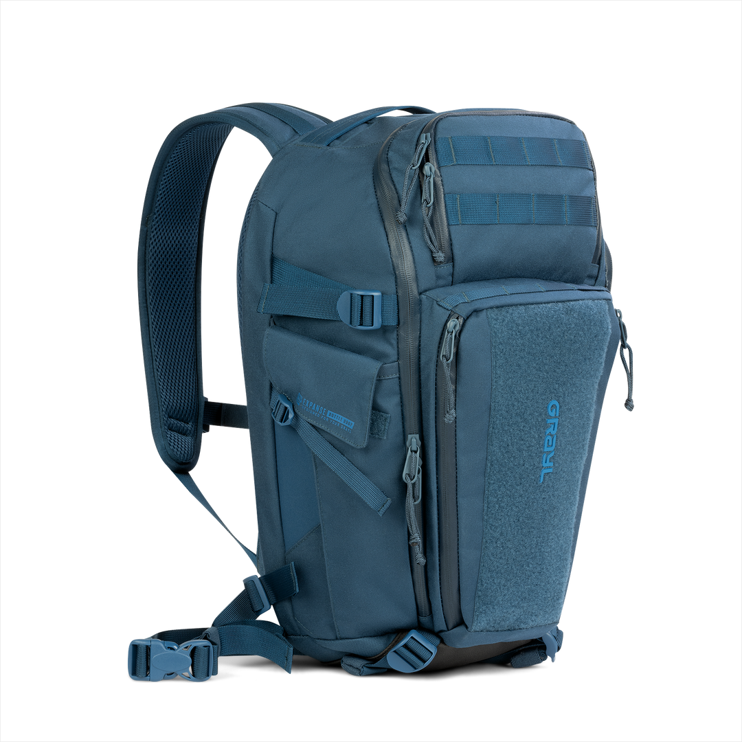 Grayl® Transport Expanse Backpack - 20L / Standard View / Wander Blue