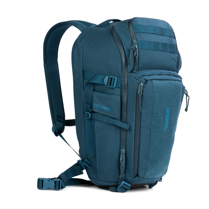 Grayl® Transport Expanse Backpack - 25L / Standard View / Wander Blue