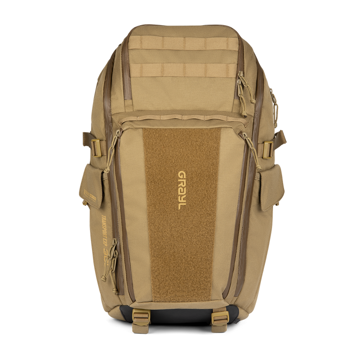 Grayl® Transport Expanse Backpack - 30L / Straight View / Coyote Brown