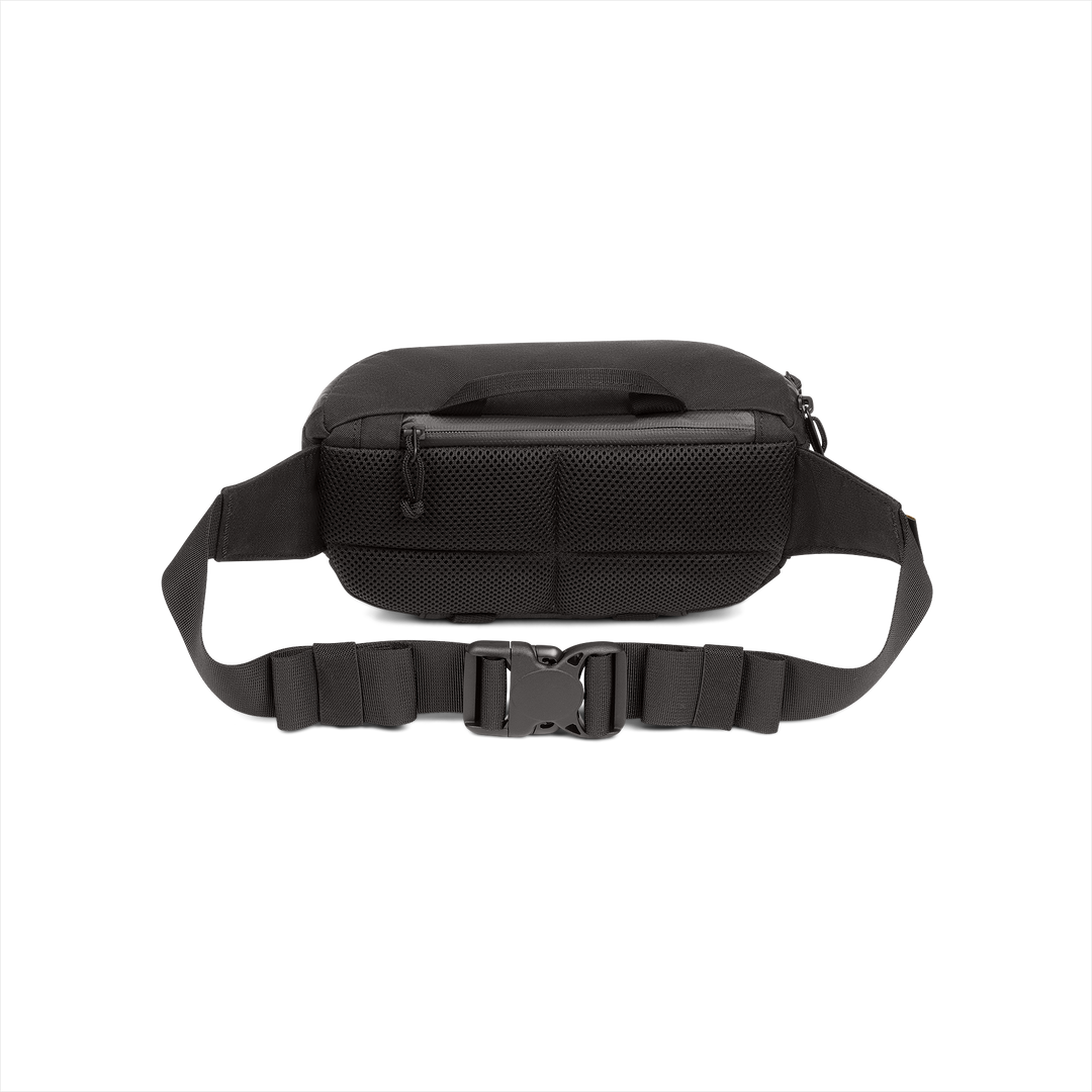 Grayl® Transport Hip Pack - 1.5L / Back View / Covert Black