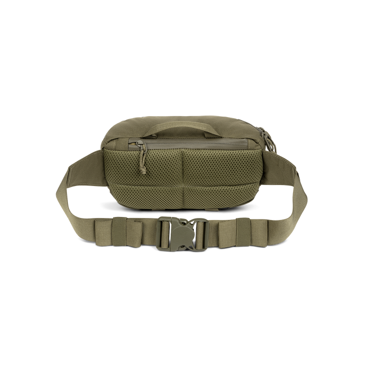 Grayl® Transport Hip Pack - 1.5L / Back View / Olive Drab