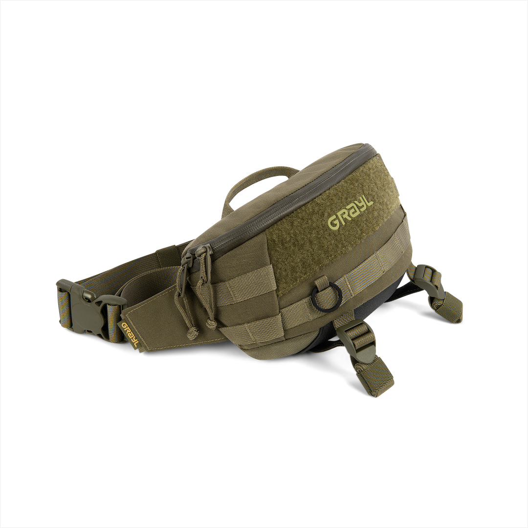 Grayl® Transport Hip Pack - 1.5L / Standard View / Olive Drab