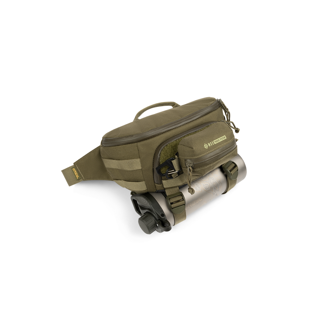 Grayl® Transport Hip Pack - 1.5L / BottleLock View / Olive Drab