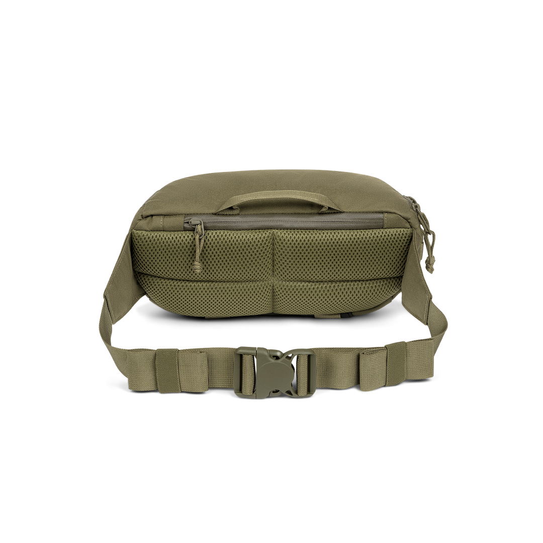Grayl® Transport Hip Pack - 2L / Back View / Olive Drab