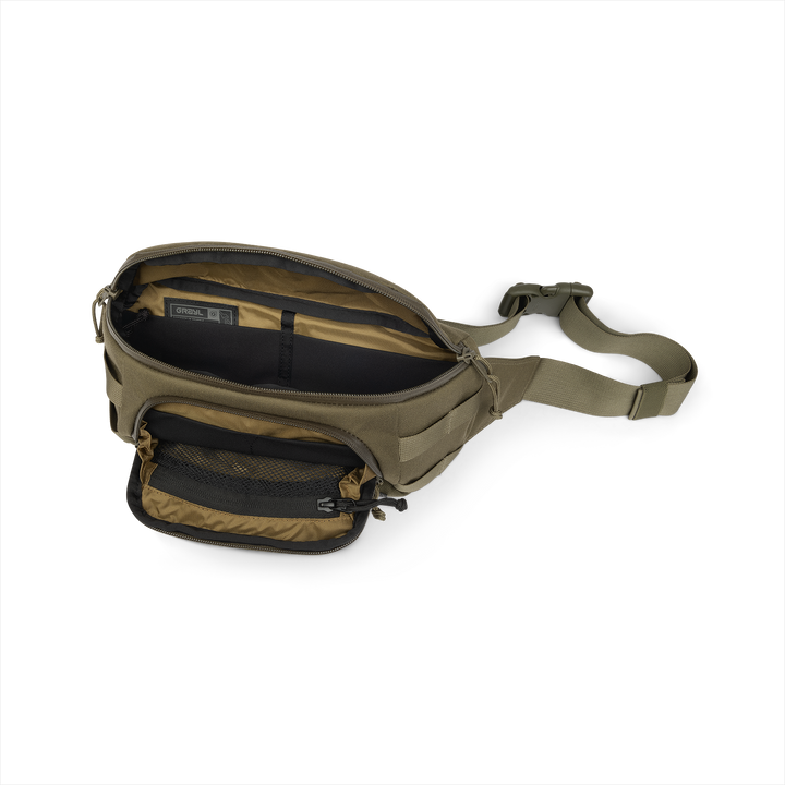 Grayl® Transport Hip Pack - 2L / Open View / Olive Drab