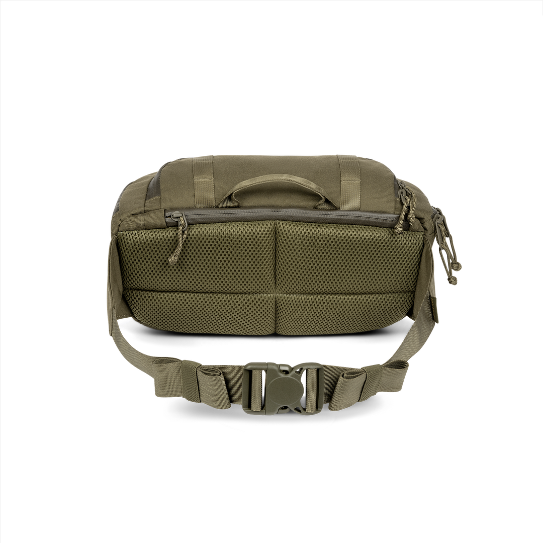 Grayl® Transport Hip Pack - 4L / Back View / Olive Drab