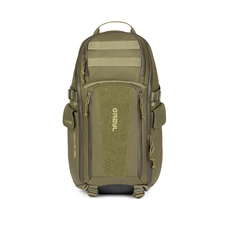 Grayl® Transport Expanse Sling Daypack - 18L / Straight View / Olive Drab