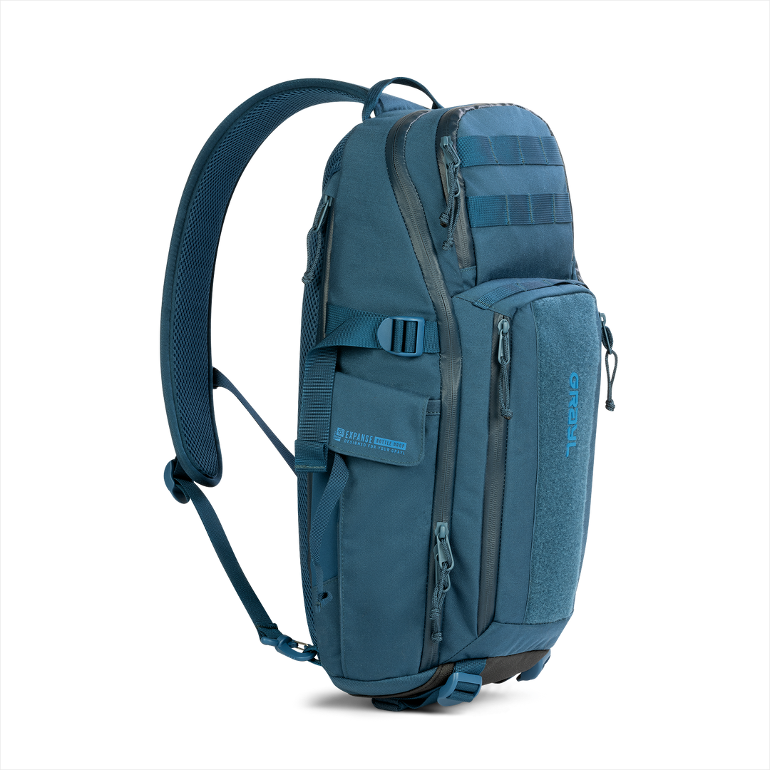 Grayl® Transport Expanse Sling Daypack - 18L / Standard View / Wander Blue