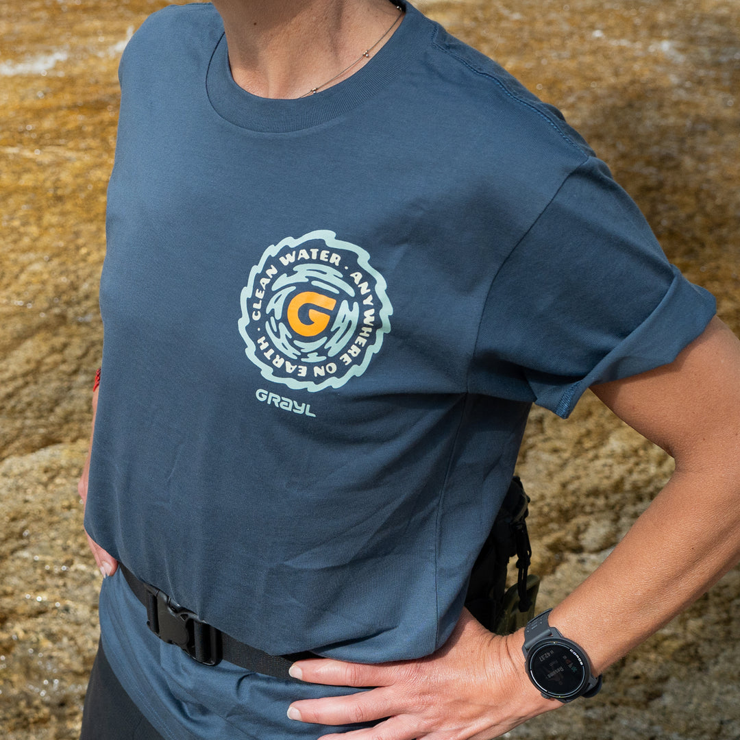 Clean Water - Mineral Tee - Front