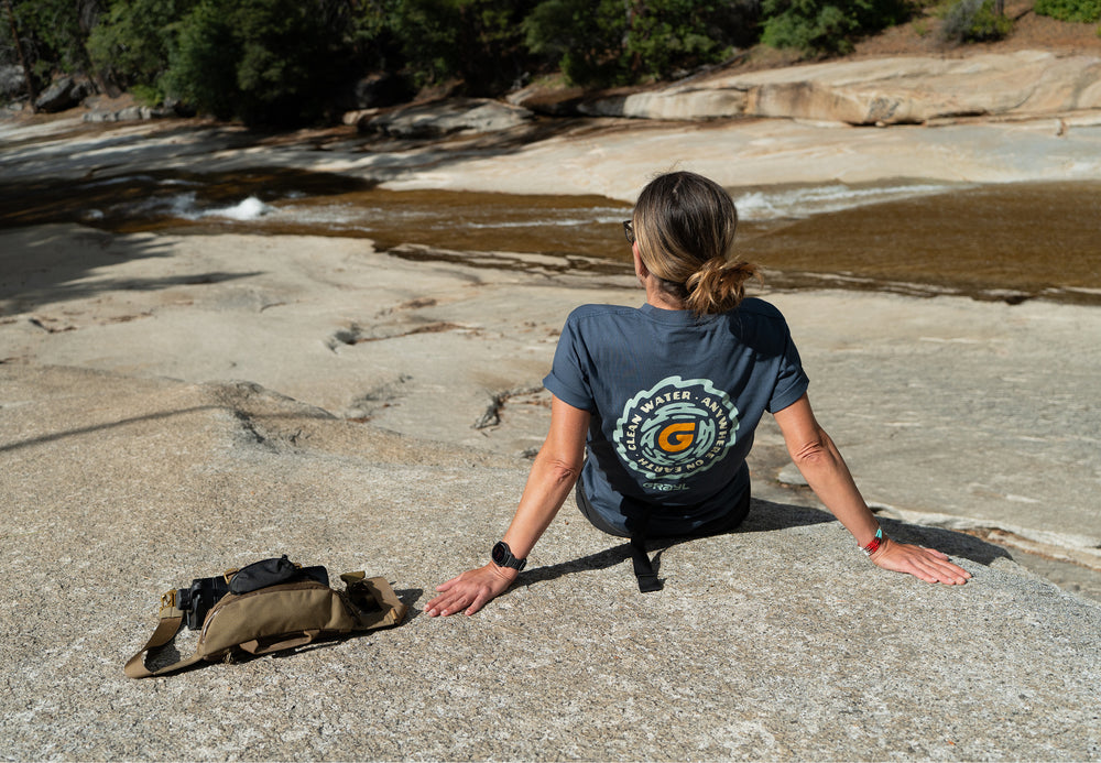 Clean Water - Mineral Tee - Yosemite