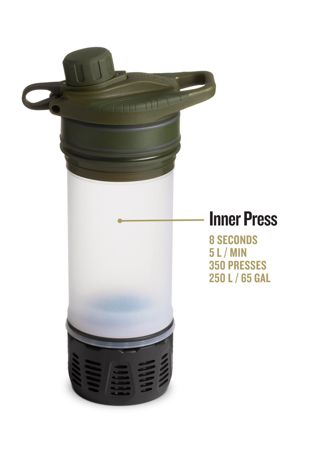 Grayl George's 24oz Filter and Purifier deals Bottle