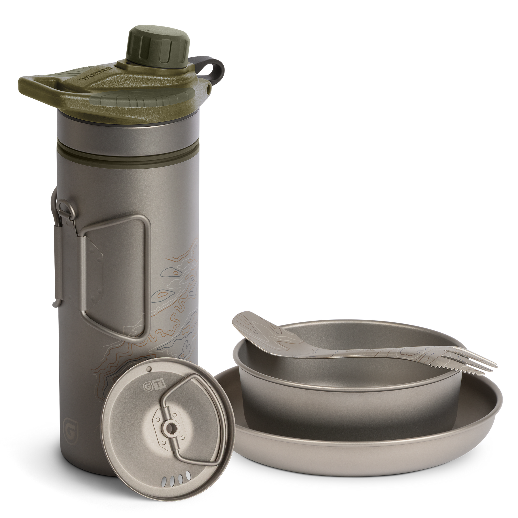 GeoPress® Ti Purifier & Dining Set Bundle – GRAYL®
