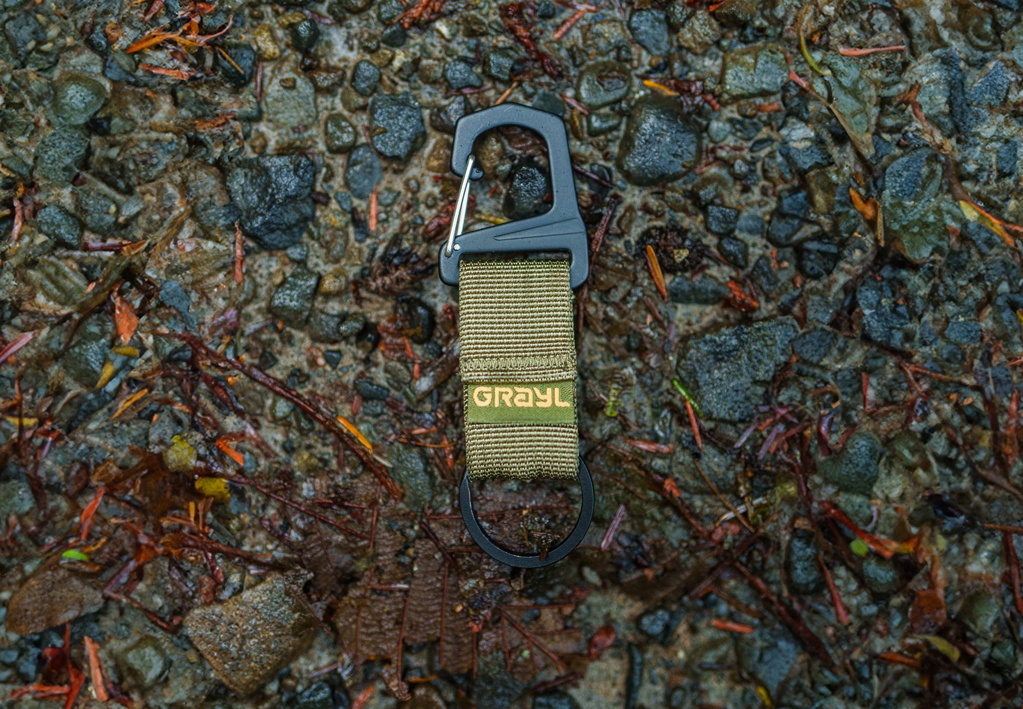 Key Ring - Olive