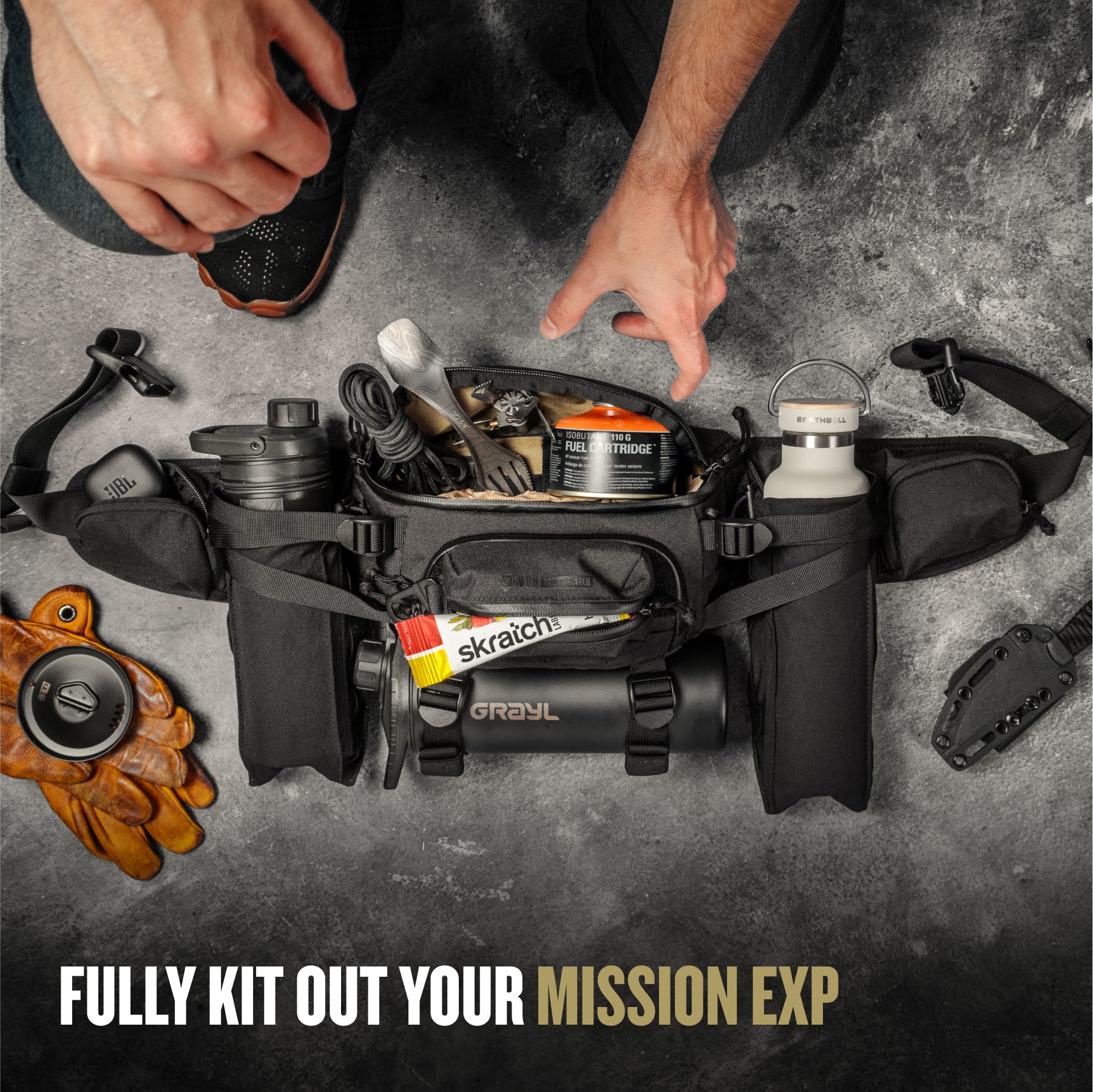 Mission EXP Hip Pack - 2L – GRAYL®