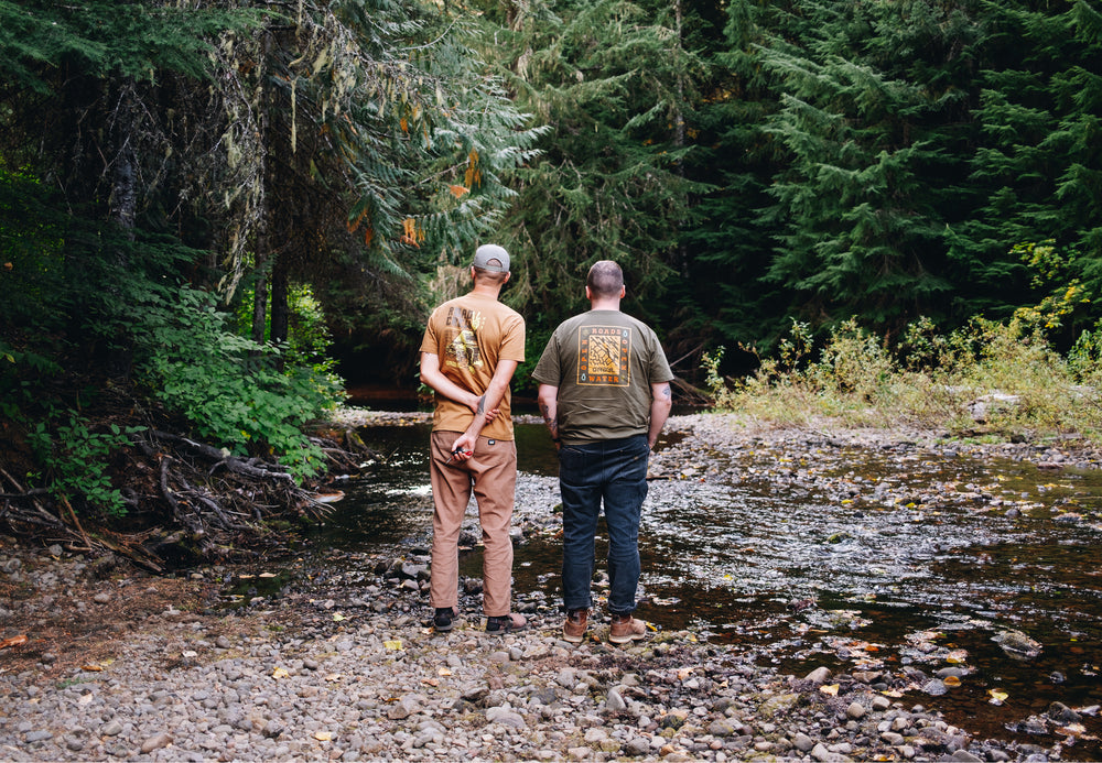 Open Roads. Open Water. Tee - Goose Lake